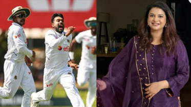 বাংলাদেশের ঐতিহাসিক জয়ে উচ্ছ্বসিত শবনম ফারিয়া