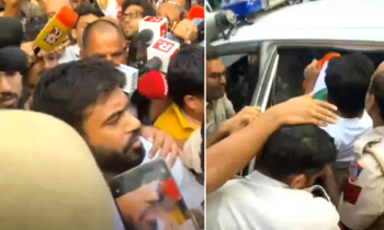 দিল্লিতে পতাকা মিছিলে যাওয়ার আগে সিজেপি নেতা অভিজিৎ দীপকে আটক