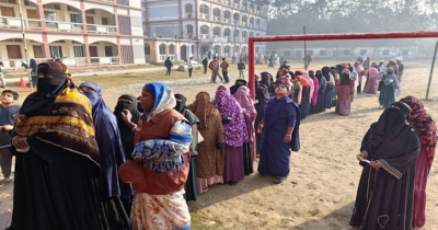 ঠাকুরগাঁও-১ আসনের উপনির্বাচনে ভোটগ্রহণ চলছে
