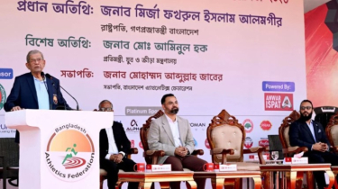 মাদক থেকে তরুণদের রক্ষায় খেলাধুলার বিকল্প নেই: রাষ্ট্রপতি