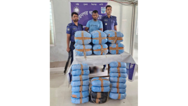 ব্রাহ্মণবাড়িয়ায়-১২২ কেজি গাঁজাসহ মাদক কারবারি গ্রেপ্তার