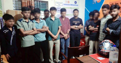 নোয়াখালীতে কিশোর গ্যাংয়ের ৬৮ সদস্য আটক