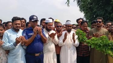 পেকুয়ায় শহীদ ওয়াসিমের কবর জেয়ারতে রাশেদ খান