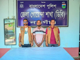 মহাদেবপুরে ব্যবসায়ী হত্যাকাণ্ডের প্রধান সন্দেহভাজন গ্রেপ্তার