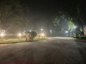 ইবির সবুজ আঙিনায় শীতের আগমনী বার্তা, রাতে কুয়াশায় ঢাকছে ক্যাম্পাস
