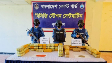 সেন্টমার্টিনে ৪২ কোটি টাকার ইয়াবা-হেরোইন জব্দ