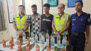 কমলগঞ্জে ভারতীয় মদসহ দুই যুবক আটক