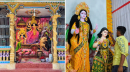 ধামরাইয়ে ২৩২ মণ্ডপে চলছে দুর্গাপূজার শেষ মুহূর্তের প্রস্তুতি