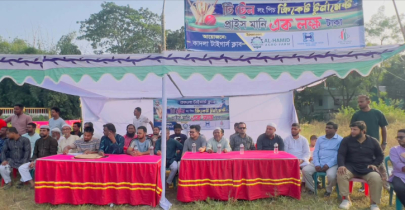 মাদকমুক্ত তারুণ্য গড়তে কাদলায় টি-টেন ক্রিকেট টুর্নামেন্ট