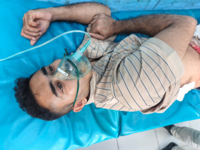 খুলনায় পুলিশ প্রধানের অবস্থানকালে, তেরখাদায় যুবদল নেতা গুলিবিদ্ধ