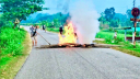 রাঙামাটিতে আধাবেলা অবরোধ, দীঘিনালা-সাজেক সড়কেও অচলাবস্থা