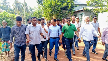 কাশিয়ানীতে বিভিন্ন এলাকার উন্নয়নকাজের পরিদর্শনে এমপি সেলিমুজ্জামান