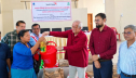 বান্দরবানে বন্যার্তদের পাশে পার্বত্য মন্ত্রী সাচিং প্রু জেরী