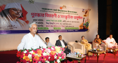 নজরুলের চেতনায় তরুণ সমাজকে আলোকিত করার আহ্বান সংস্কৃতি বিষয়ক মন্ত্রীর