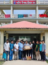 নিজ বরাদ্দের আড়াই লাখ টাকায় শিক্ষার্থীদের উপহার দিলেন চাকসু এজিএস