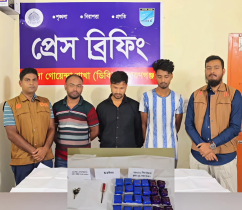 সোনারগাঁয়ে স্লিপার বাস থেকে ২৩ হাজার পিস ইয়াবাসহ গ্রেপ্তার ৩