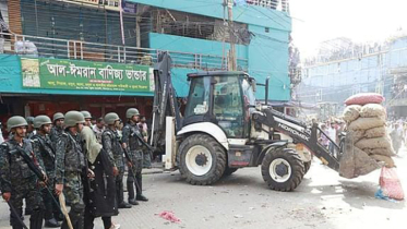 মিরপুর-১-এ হকারমুক্ত  করতে অভিযান, ২ হাজার দোকান উচ্ছেদ 