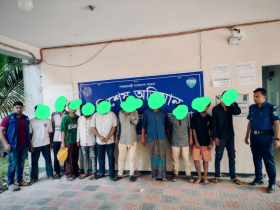 কক্সবাজারে ইয়াবাসহ বিভিন্ন অপরাধে ২১ জন গ্রেপ্তার