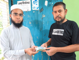 অসুস্থ সাংবাদিকের পাশে রায়হান জামিল