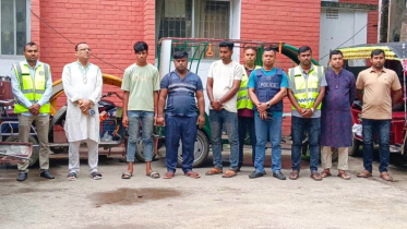 নড়াইলে চোরাই যানবাহনসহ চোর চক্রের ৩ সদস্য গ্রেপ্তার