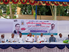 ভালুকায় দুর্গাপূজা পরবর্তী পুনর্মিলনী সভা অনুষ্ঠিত