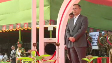 সেনাবাহিনীর ৭টি ইউনিটকে জাতীয় পতাকা প্রদান করলেন প্রধানমন্ত্রী