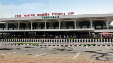 শাহজালাল বিমানবন্দরের স্টোর বিল্ডিংয়ে আগুন