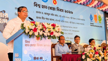 হাত ধোয়া ও স্বাস্থ্যবিধি মেনেই সুস্থ প্রজন্ম গড়ে উঠবে: শাহে আলম