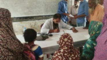 ঘাটাইলে আলোকের বিনামূল্যের স্বাস্থ্যসেবা পেলেন ৪০০ রোগী