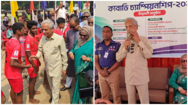 যুবসমাজকে অপরাধ থেকে দূরে রাখতে খেলাধুলার বিকল্প নেই