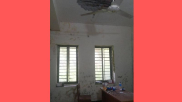 হাসপাতালে ছাদের প্লাস্টার খসে পড়ল, অল্পের জন্য রক্ষা চিকিৎসক-রোগী