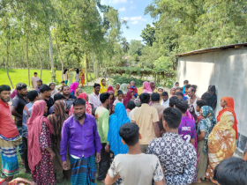 দেওয়ানগঞ্জে নিয়ন্ত্রণ হারিয়ে পুকুরে ভ্যানগাড়ি, চালক নিহত
