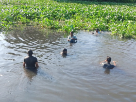 নরসিংদীতে মেঘনা নদী থেকে পুলিশের হারিয়ে যাওয়া গুলি উদ্ধার