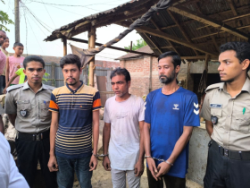 সাপ্টিবাড়িতে মাদকবিরোধী অভিযানে ৩ জনের কারাদণ্ড